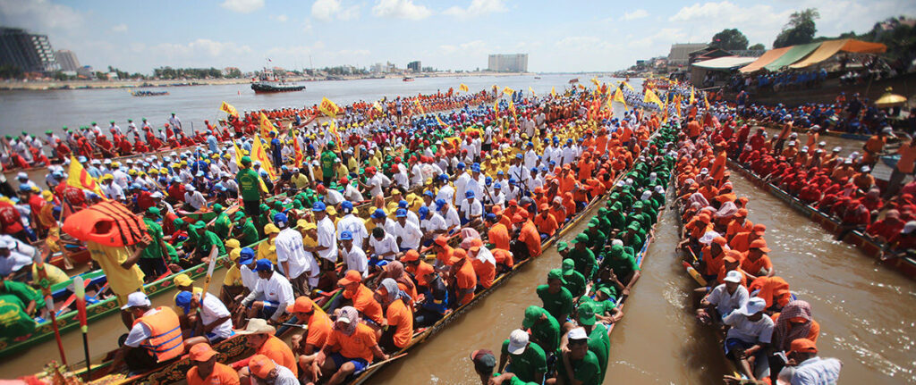 Cambodia Traditional Water Festival