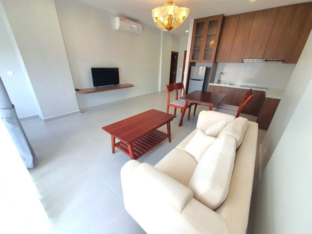 Brand New Serviced Apartment For Rent in BKK2, Phnom Penh