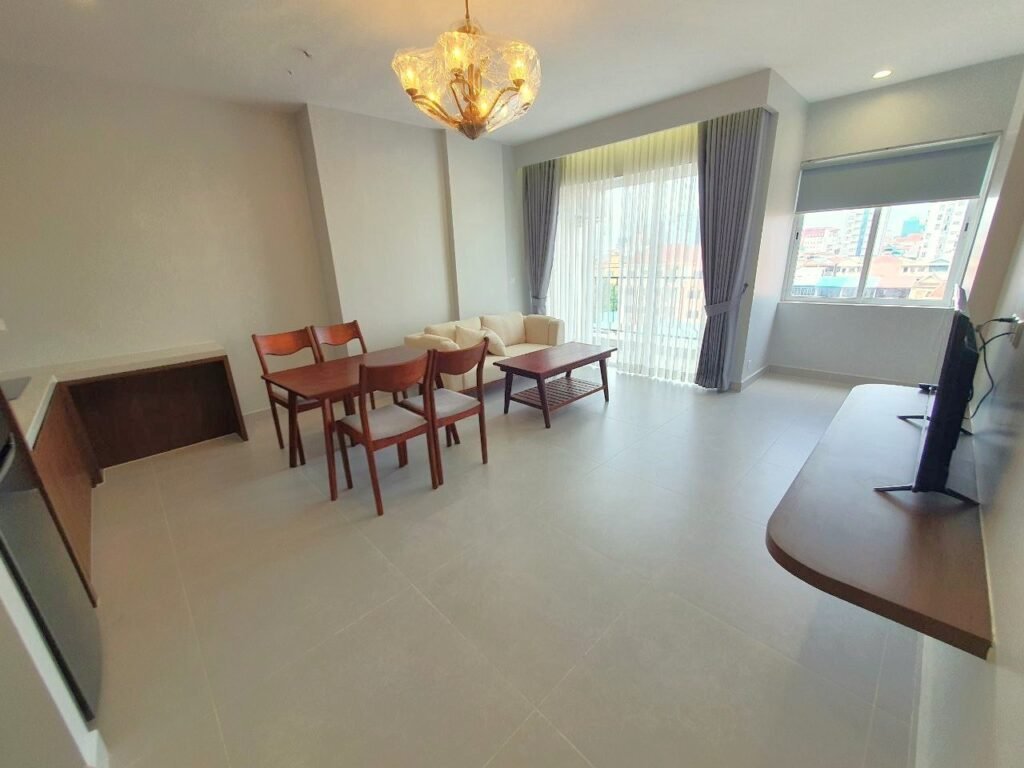 Brand New Serviced Apartment For Rent in BKK2, Phnom Penh