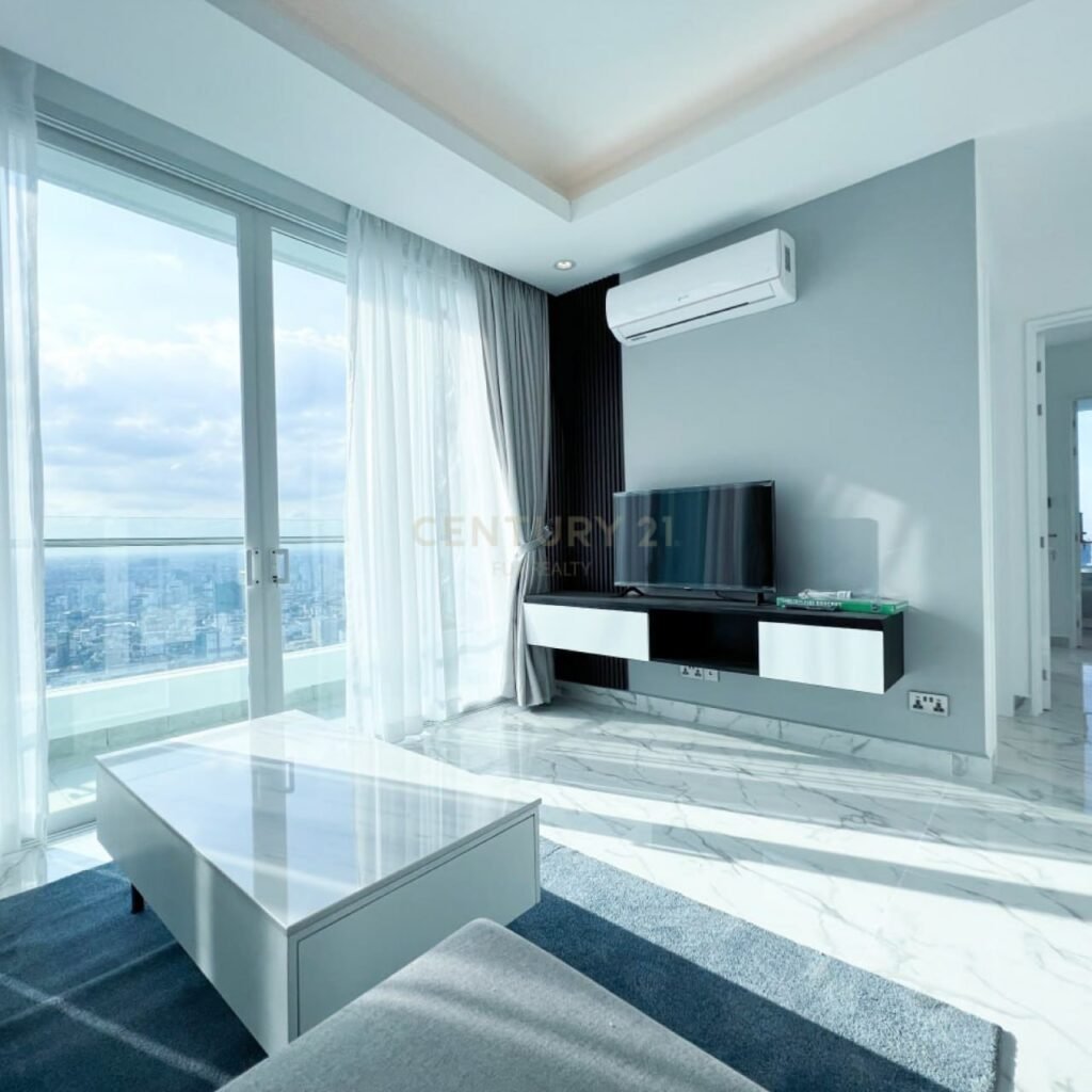 Corner 2 Bedrooms for Sale at J-Tower 2- BKK1, Phnom Penh
