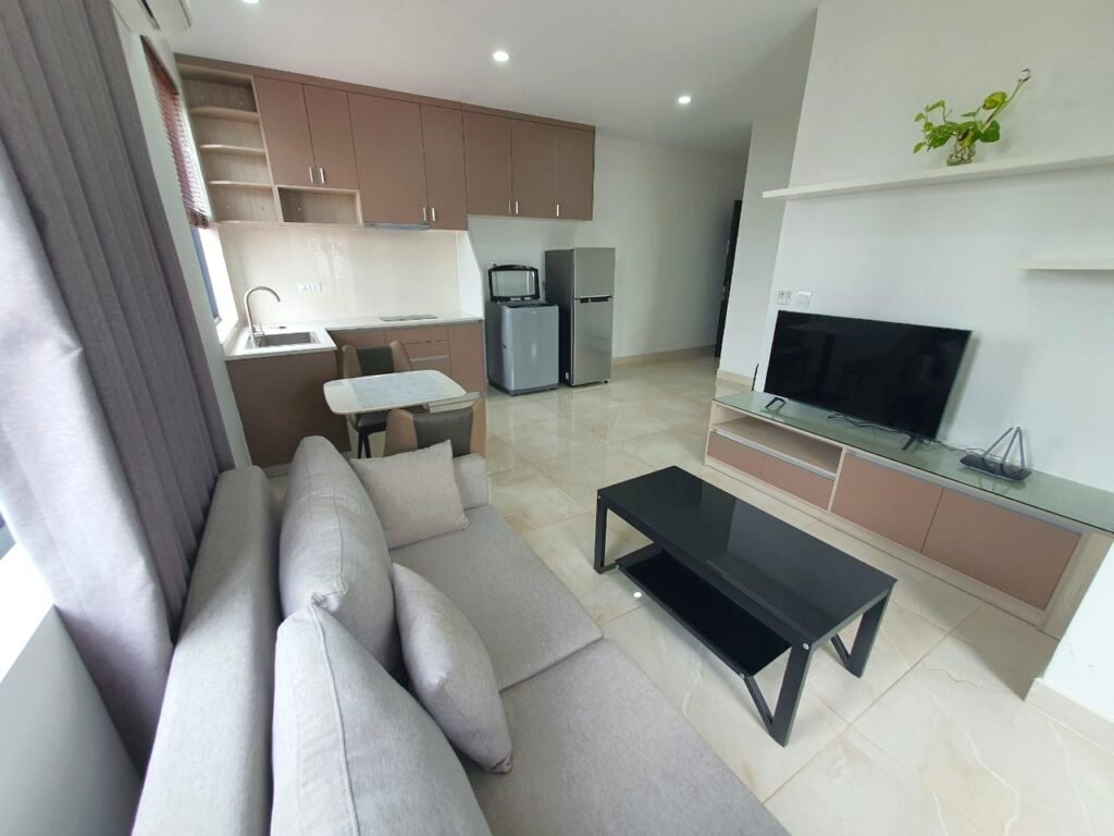 Newly Serviced 1 Bedroom Apartment for Lease in Daun Penh