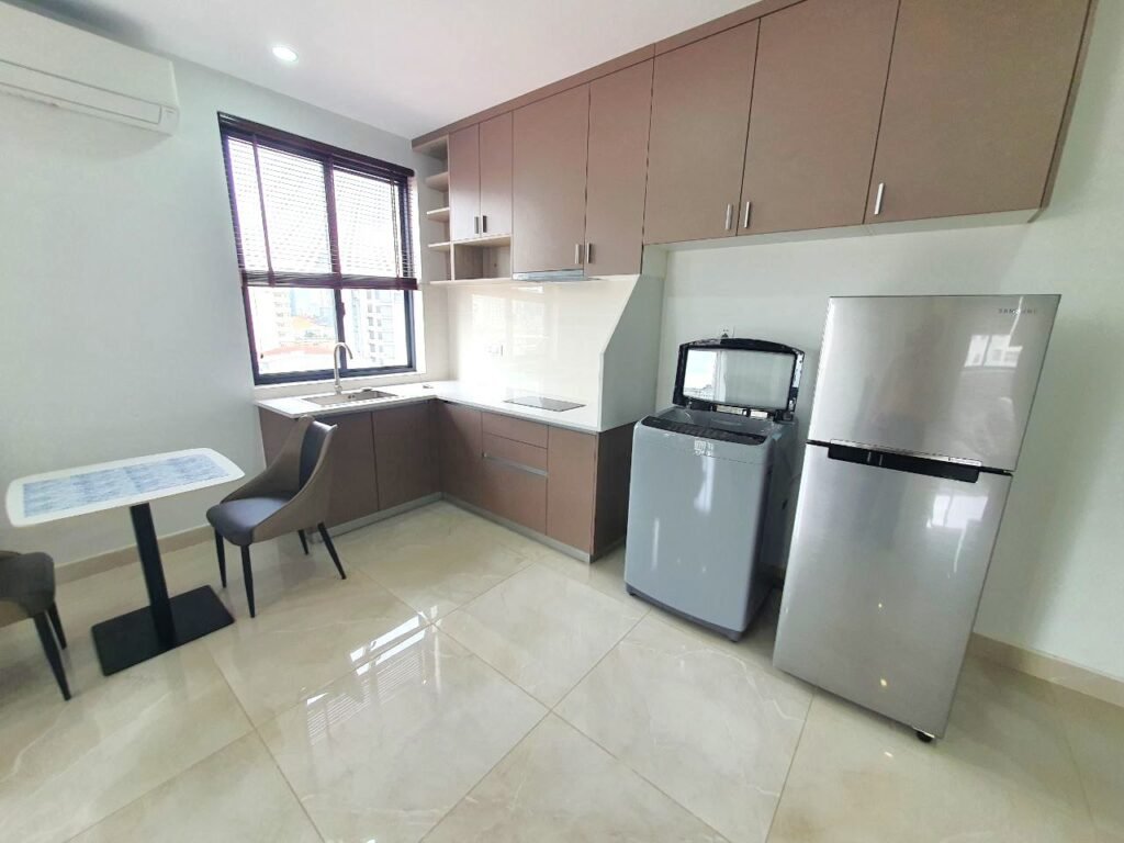 Newly Serviced 1 Bedroom Apartment for Lease in Daun Penh