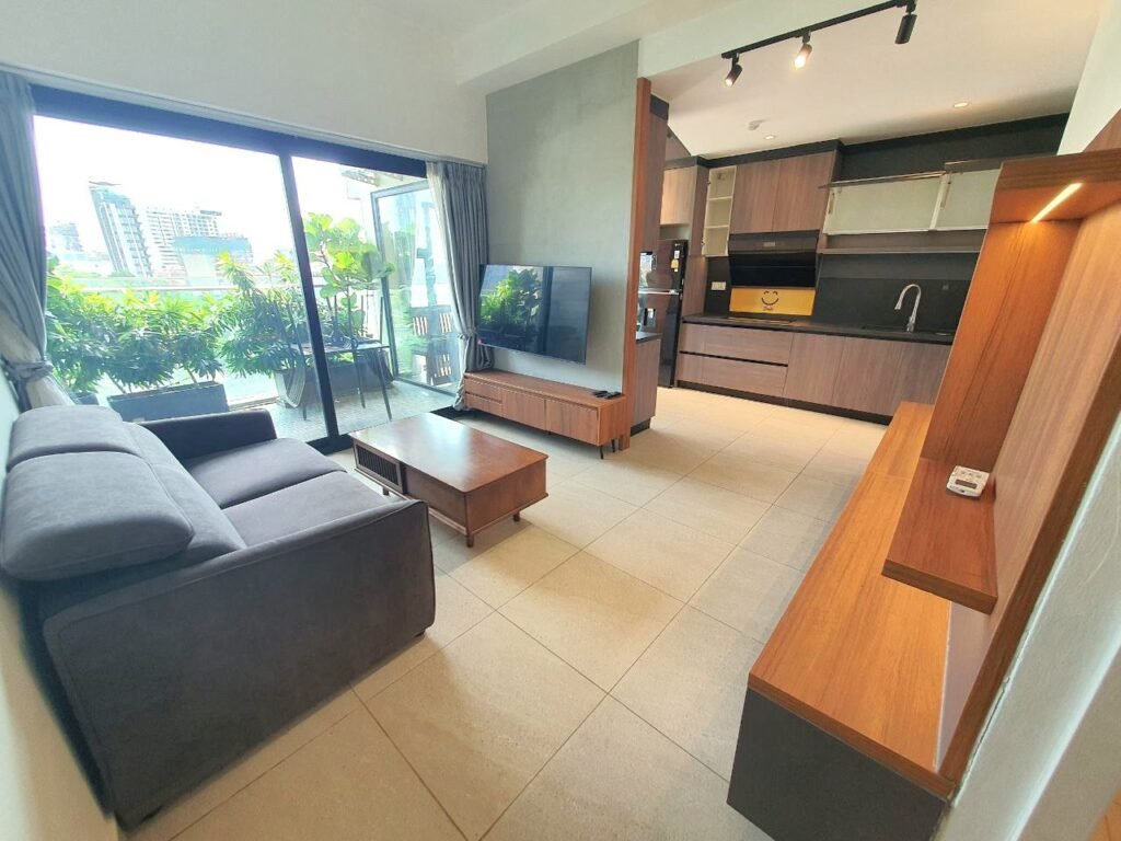 Western Style Apartment For Rent Near Aeon 1 Mall, Phnom Penh