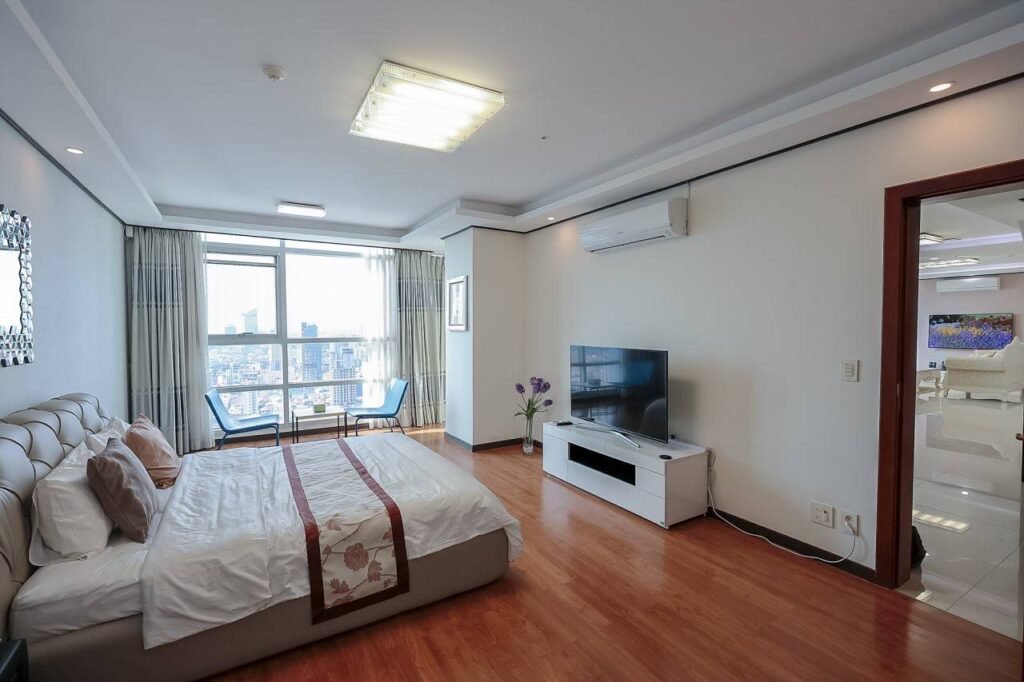 Luxury 4-Bedroom Duplex Penthouse for Rent in BKK1, Phnom Penh