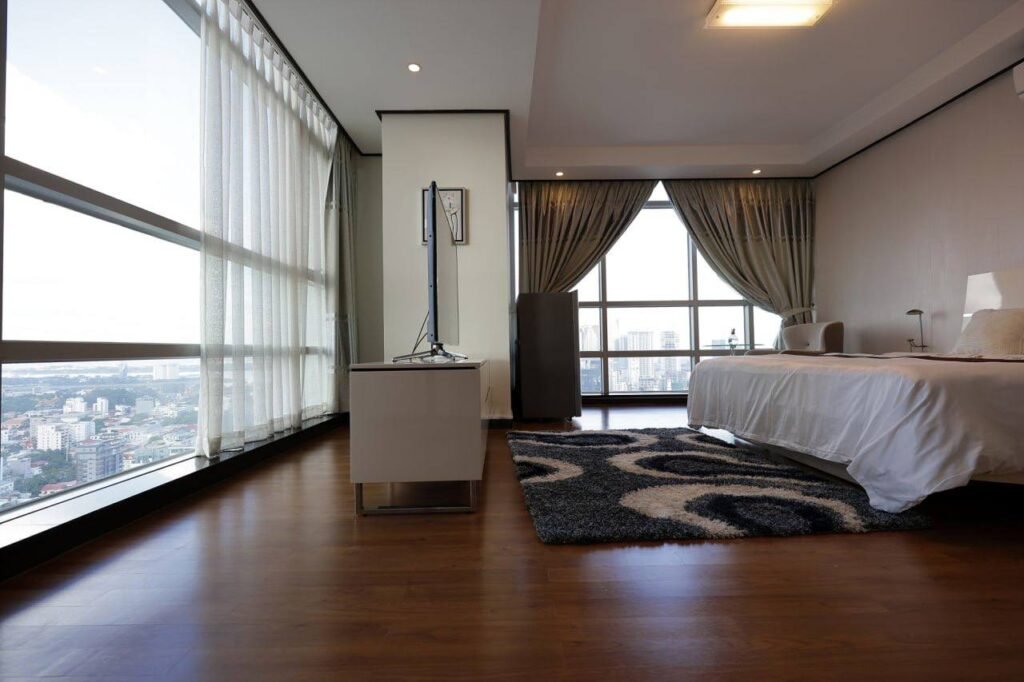 Luxury 4-Bedroom Duplex Penthouse for Rent in BKK1, Phnom Penh